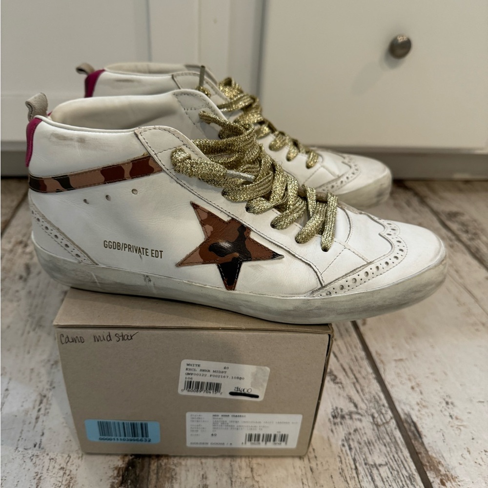 Golden Goose Women’s Mid Star, Size 40 (worn once)
